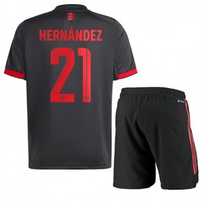 Bayern Munich Lucas Hernandez #21 babykläder Tredje Tröja barn 2022-23 Korta ärmar (+ Korta byxor)
